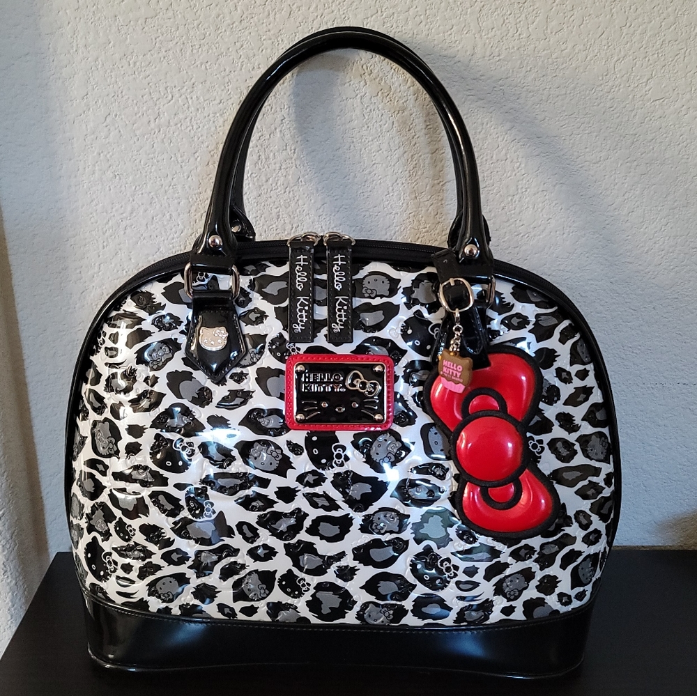 Loungefly Hello Kitty Animal Print Dome Handbag